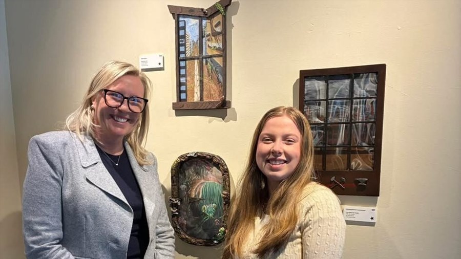 Marie-Claude Nichols éblouie par le talent local