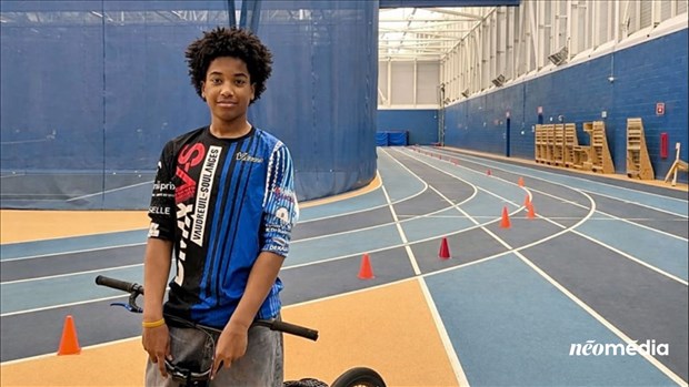 Noah Rema pourra réaliser son rêve en BMX 