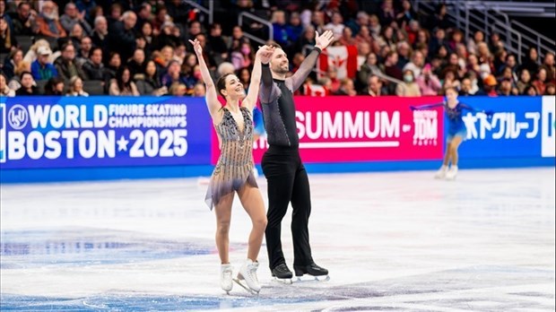 Le patineur de Vaudreuil-Dorion et sa partenaire ont terminé 11ᵉ