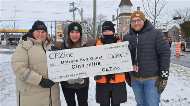 Moisson Sud-Ouest remercie une compagnie d’ici pour son implication