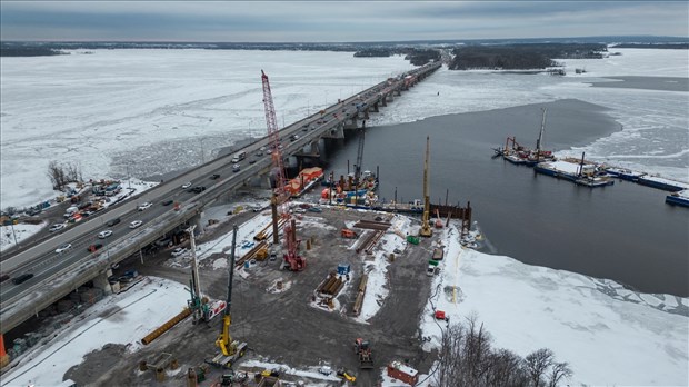 Pont de l'Île-aux-Tourtes: une ouverture partielle prévue fin 2026