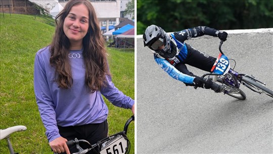 Portrait de femmes: Thalie Fournier, 24 ans, athlète de BMX 