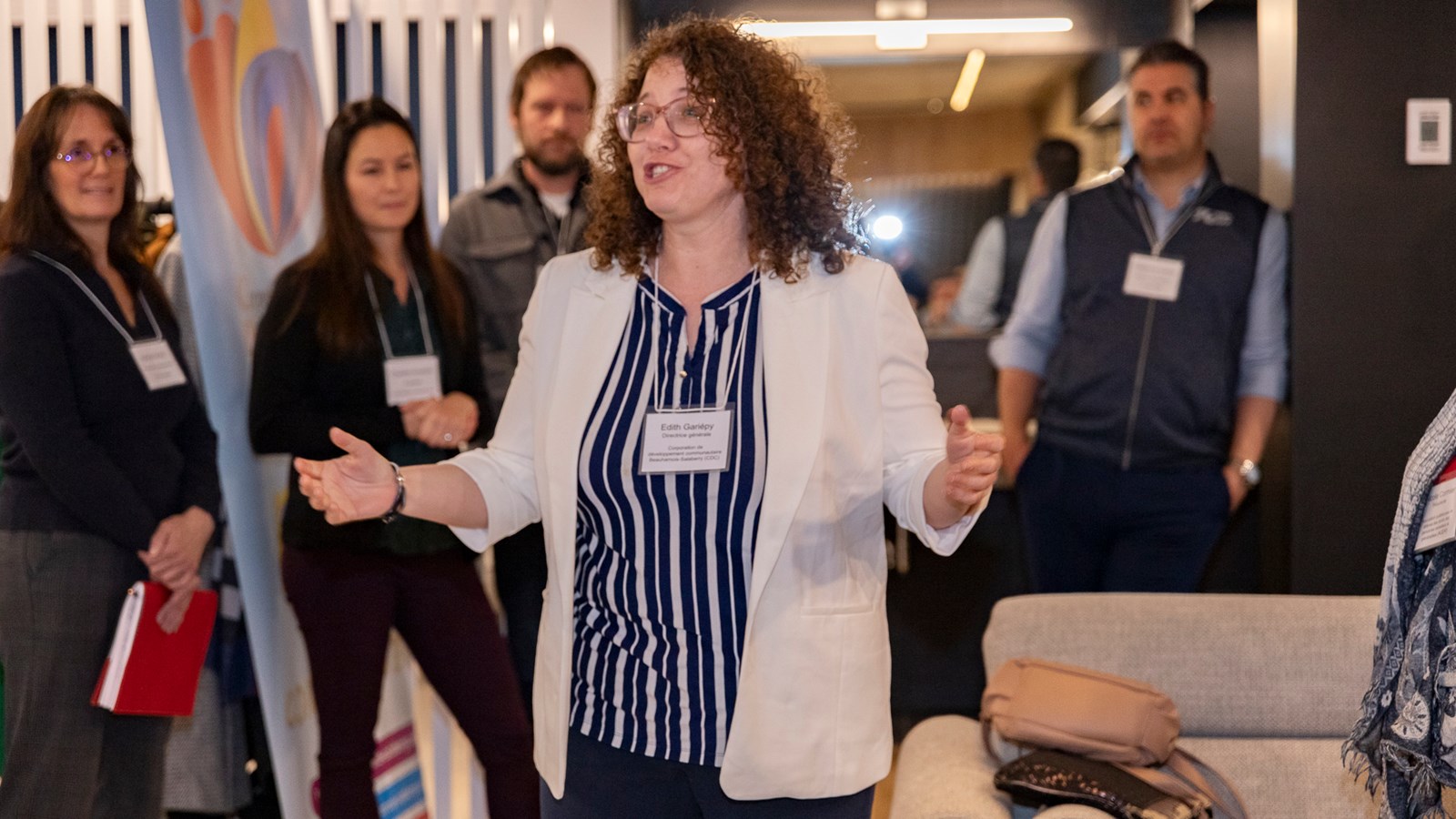 Portrait de femmes: Édith  Gariepy, directrice de la CDC Beauharnois-Salaberry 