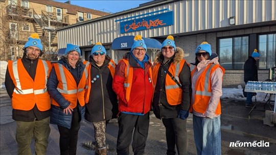 Marcher pour faire comprendre les réalités de l'itinérance 