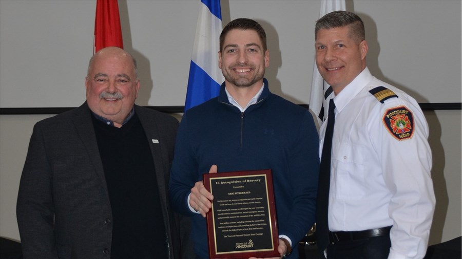 Un Pincourtois reconnu pour sa bravoure