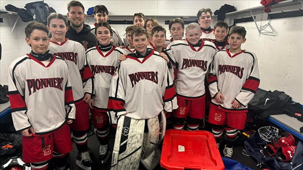 Une victoire et une défaite pour terminer la saison des Pionniers M14D4 