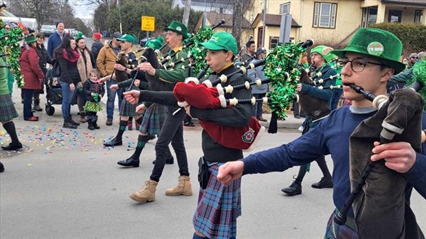 Défilé de la Saint-Patrick: fermetures de rues à prévoir à Hudson 