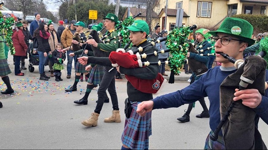 Défilé de la Saint-Patrick: fermetures de rues à prévoir à Hudson 