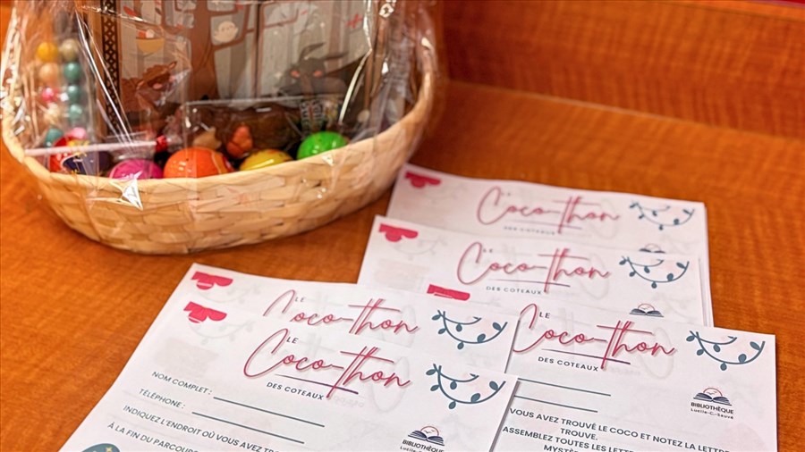 Coco-thon et concours de dessin en cours à Les Coteaux 
