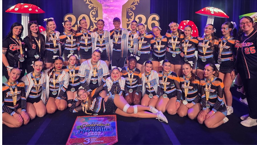 Une équipe de cheerleading du Suroît met la main sur une troisième place 
