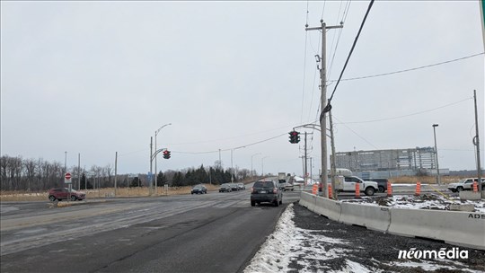 Une entrave à prévoir sur le boulevard de la Gare à Vaudreuil-Dorion 