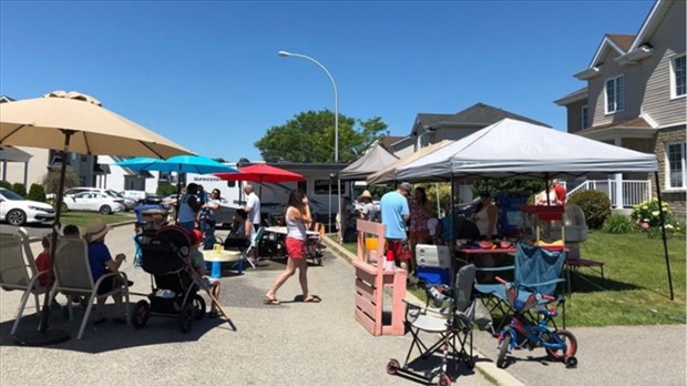 L’été idéal pour se rassembler entre voisins à Salaberry -de-Valleyfield