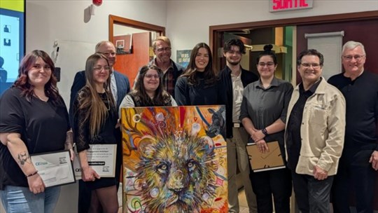 La relève artistique en vedette lors du vernissage de Vocation en arts 