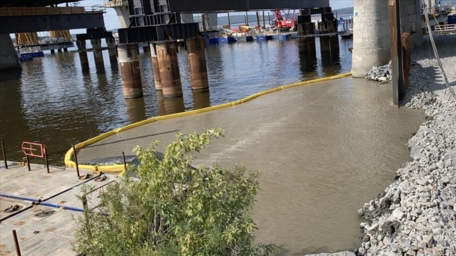 Pont de l'île-aux-Tourtes: des mesures en place pour protéger les poissons 