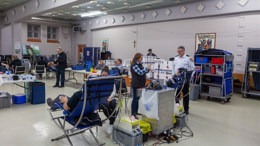 Quatre collectes de sang dans le Suroît d'ici le 7 avril 