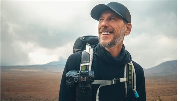 Le globe-trotteur Dominic Arpin de passage à Saint-Lazare 