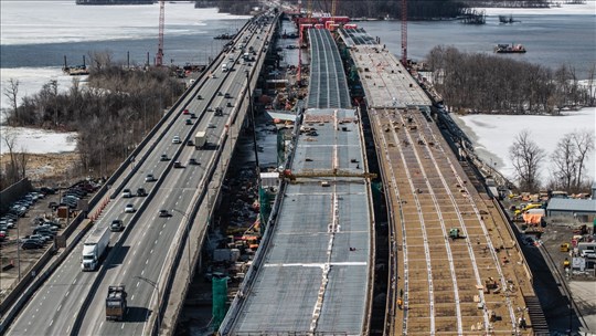 L’autoroute 40 fermée en direction de Montréal