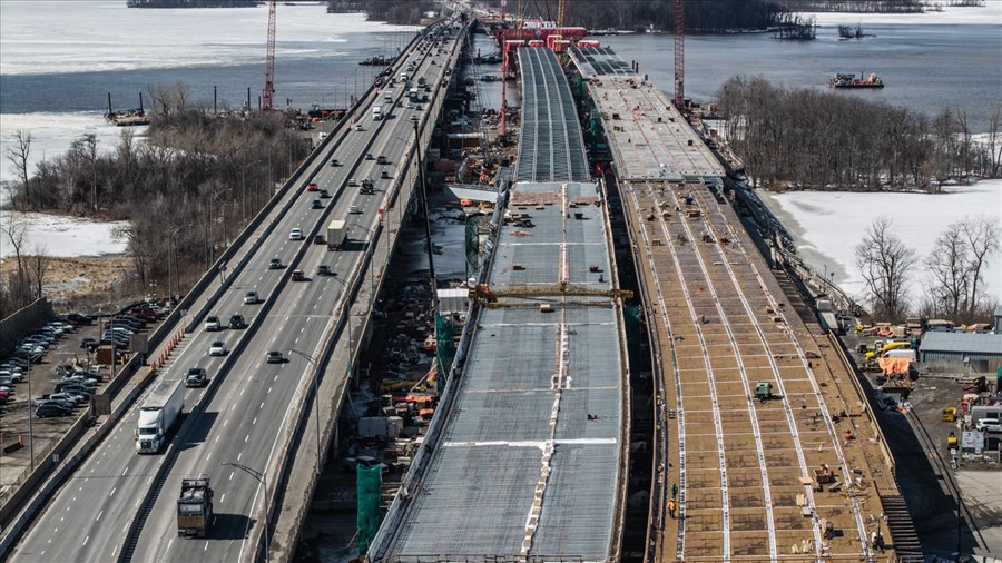 L’autoroute 40 fermée en direction de Montréal