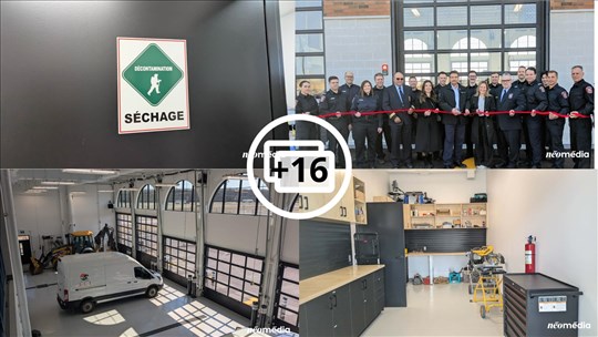 Les Coteaux dévoile sa nouvelle caserne incendie 