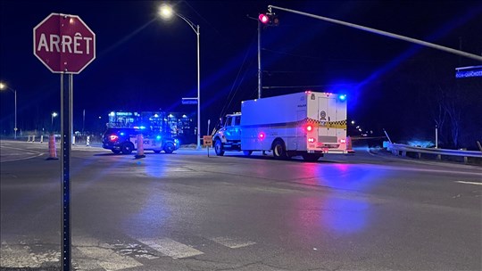 Une intervention policière remarquée à Notre-Dame-de-l'Île-Perrot 