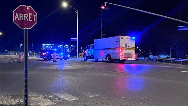 Une intervention policière remarquée à Notre-Dame-de-l'Île-Perrot 