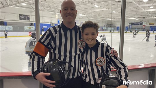 Un duo père-fils en action à la coupe Chevrolet