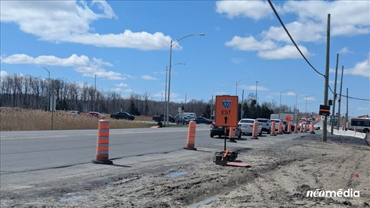 Des accès de l'A-30 fermés pour la fin de semaine