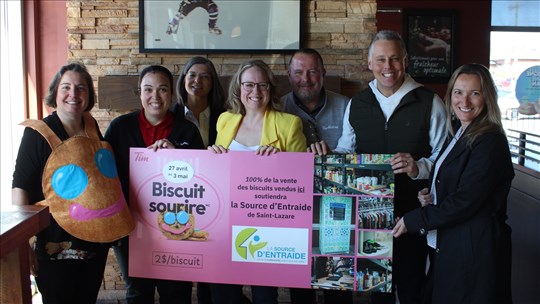 Un sourire pour la cause: La Source d’entraide vise à amasser 20 000 $
