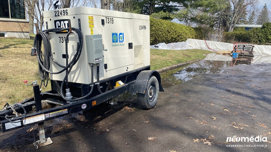 Inondations: le niveau de l'eau est stable à Vaudreuil-Dorion