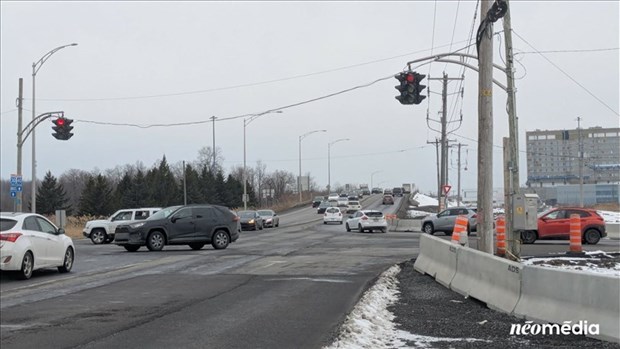 Le chantier progresse sur la route de la Cité-des-Jeunes