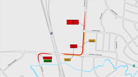 Les travaux routiers aux alentours du futur hôpital modifient-ils vos habitudes?