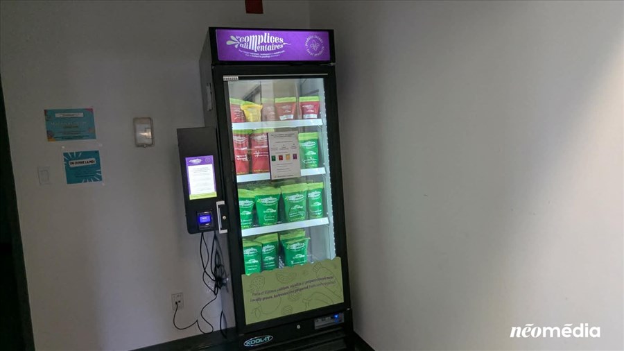 Un nouveau congélateur en libre-service à Vaudreuil-Dorion 