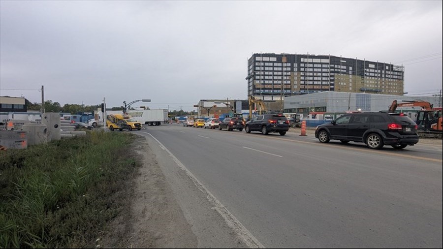 Circulation en alternance sur le boulevard de la Cité-des-Jeunes