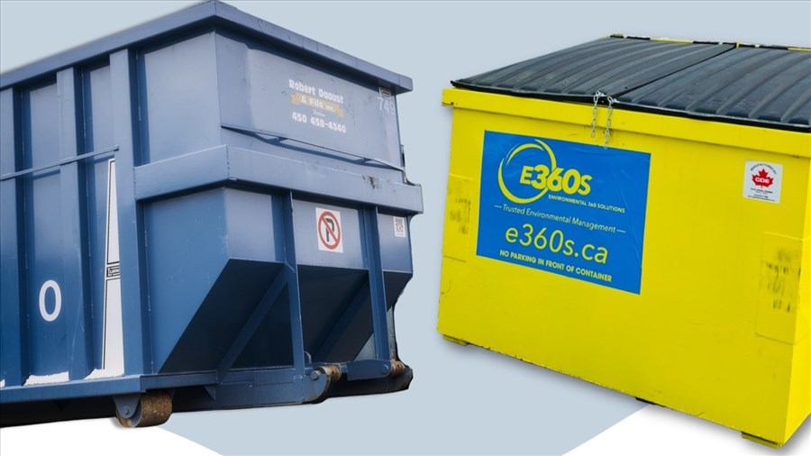 Des conteneurs mis à la disposition des sinistrés de Rigaud 