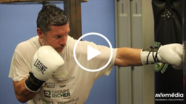EN VIDÉO: un coup d’oeil à l'entraînement de Francis Lafrenière 