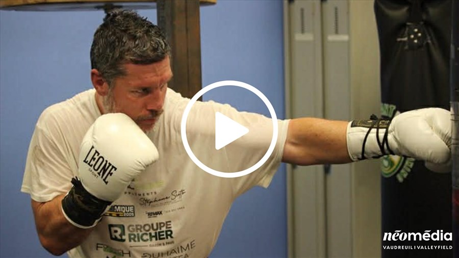EN VIDÉO: un coup d’oeil à l'entraînement de Francis Lafrenière 