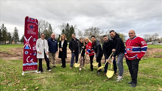Coup d’envoi du chantier pour la patinoire Bleu Blanc Bouge