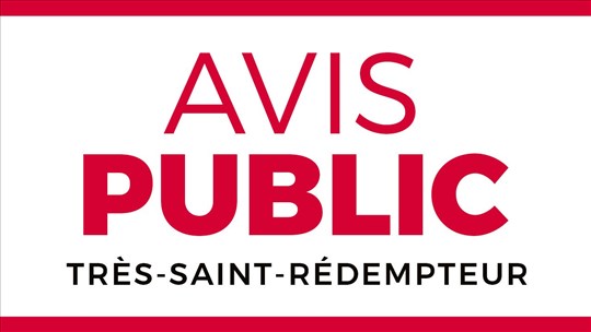 Assemblée publique de consultation portant sur la révision du plan et des règlements d’urbanisme