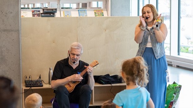 Une activité d'éveil musical pour les 6 ans et moins