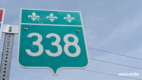 Entrave sur la route 338 à Saint-Zotique du 9 au 12 juin 