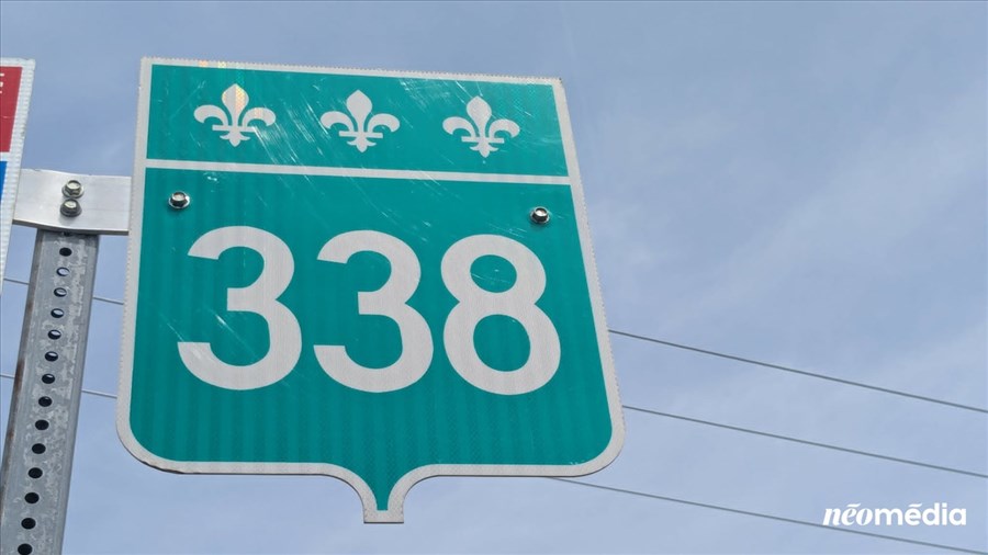 Entrave sur la route 338 à Saint-Zotique du 9 au 12 juin 