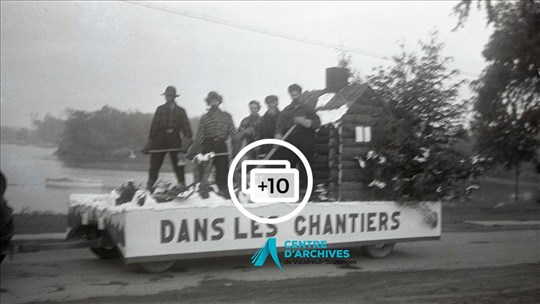 Un incontournable de la Saint-Jean-Baptiste : la parade (Souvenir de Vaudreuil en 1952)