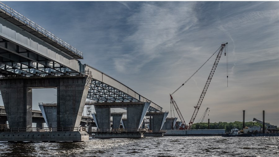 Pont de l'Île-aux-Tourtes: mise au point sur l'avancement du chantier 