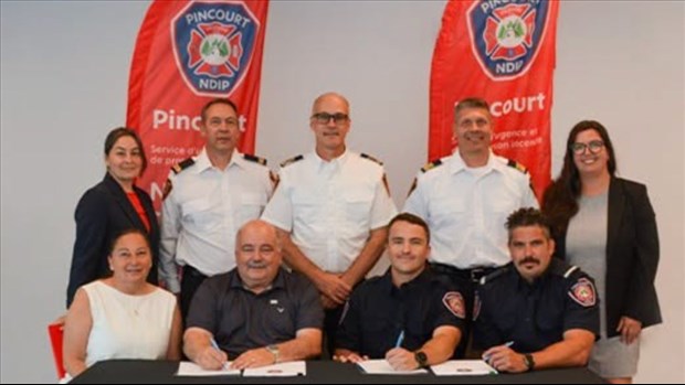 Pincourt et Notre-Dame-de-l'Île-Perrot s’entendent avec leurs pompiers.