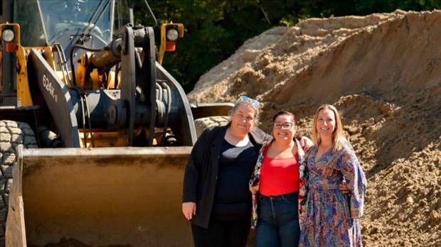 Le premier CPE de Très-Saint-Rédempteur est en construction 