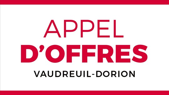 Appel d'offres: Travaux de planage, resurfaçage et bande cyclable rue Jeannotte