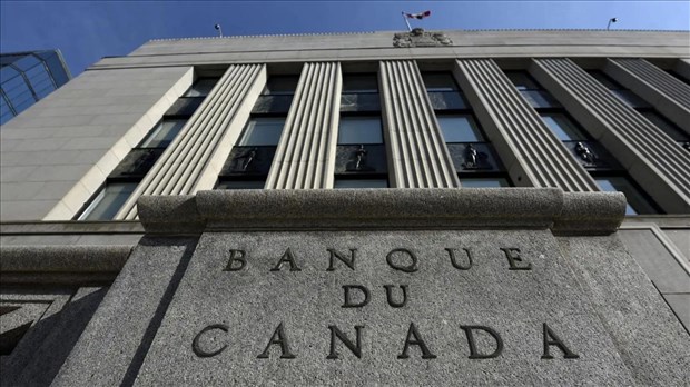 La Banque du Canada maintient le taux directeur à 2, 25 %