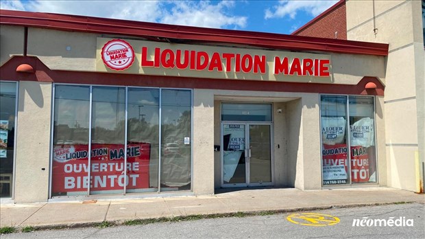 Moins d'un mois avant l'ouverture du Liquidation Marie de Vaudreuil-Dorion