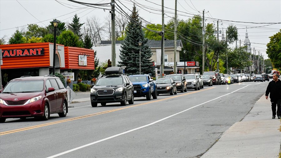 Rigaud veut empêcher le dépassement à droite sur Saint-Jean-Baptiste-Est