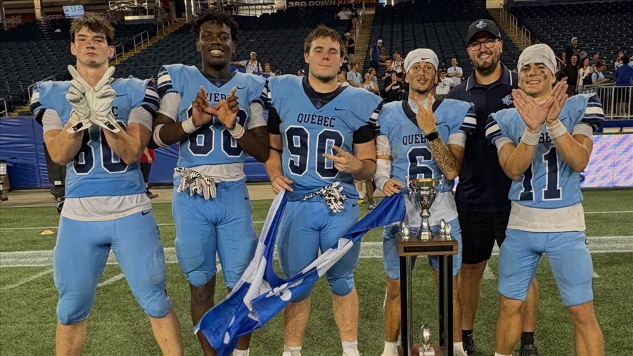 Équipe Québec est championne de la Coupe Football Canada
